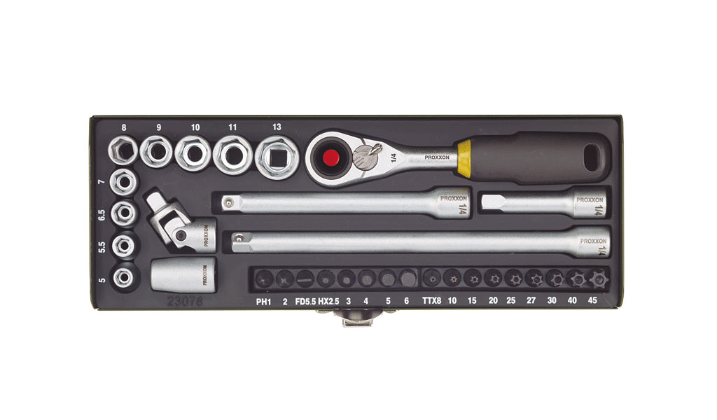 Proxxon ROTARY-cliquet//pistolet 1//4/"//3//8/"//1//2/"